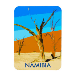 Deadlei Namibia Vintages Kunstmuseum Magnet
