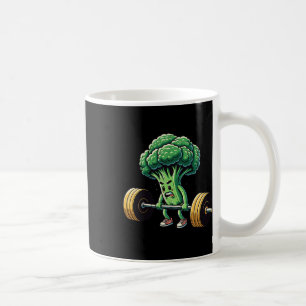 Deadlift Broccoli Gym Fitness Motivation Bodybuild Kaffeetasse