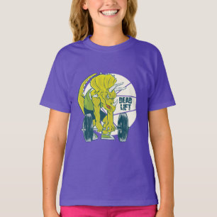 Deadlift Dinosaurier - Triceratop-Gewichtsabnahme T-Shirt