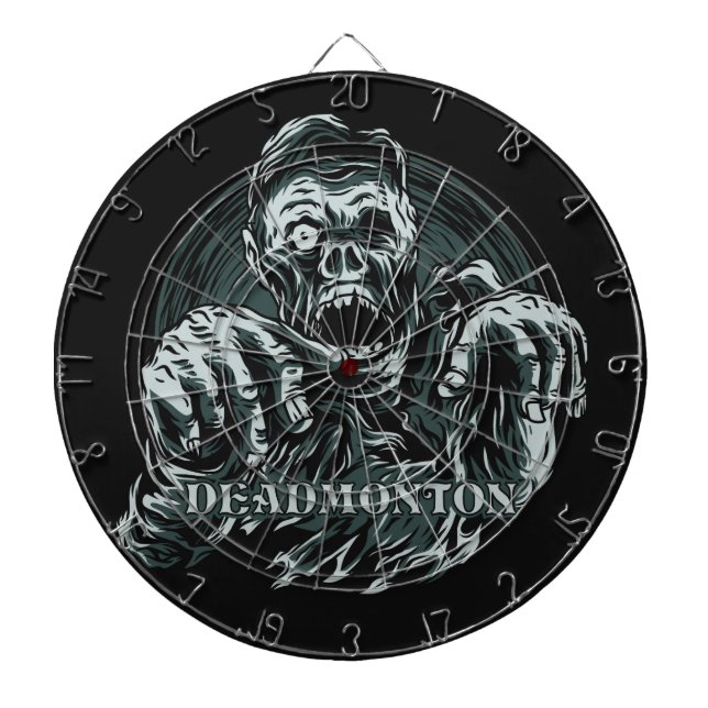 DEADMONTON Dartboard Dartscheibe (vorne)