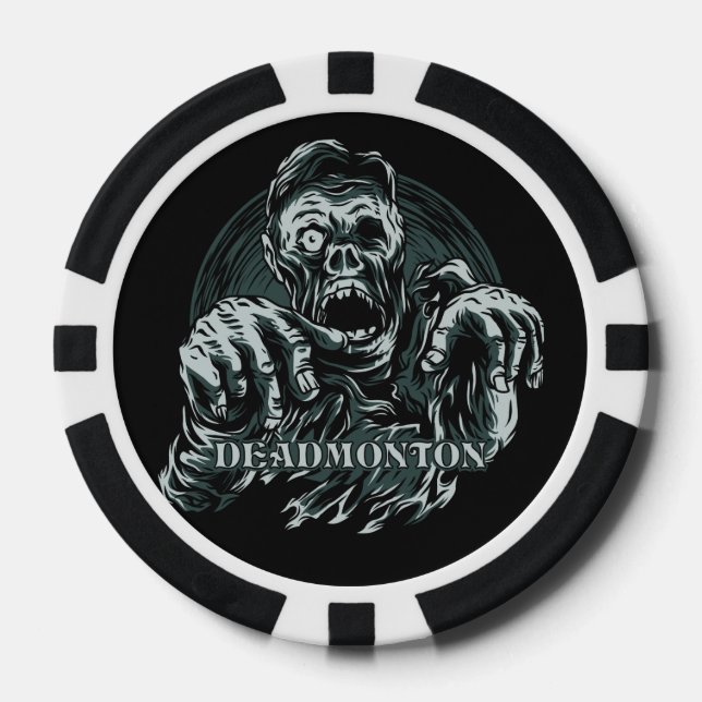 DEADMONTON-Poker-Chips Pokerchips (Vorderseite)