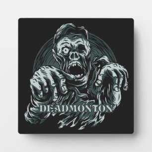 DEADMONTON-Tafel Fotoplatte