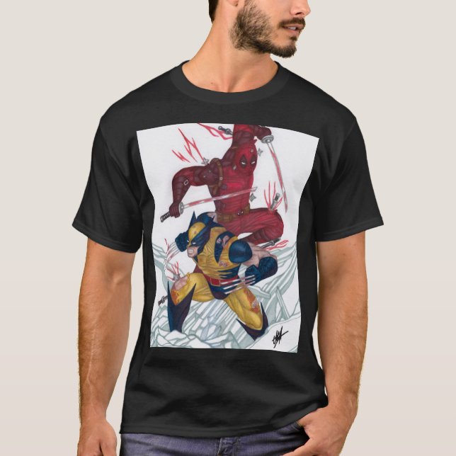 Deadpool & Wolverine T-Shirt (Vorderseite)