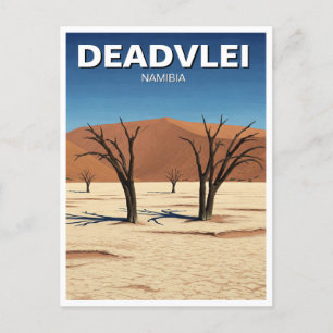 Deadvlei Namibia Travel Postkarte