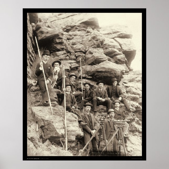 Deadwood Central Railroad SD 1888 Poster (Vorne)