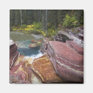 Deadwood Falls am Reynolds Creek im Herbst in Magnet