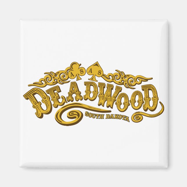 Deadwood Saloon Magnet (Vorne)