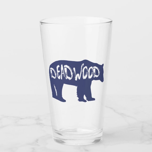 Deadwood South Dakota Bear Glas (Vorderseite)