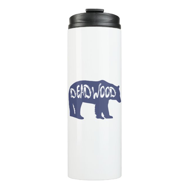 Deadwood South Dakota Bear Thermosbecher (Vorderseite)