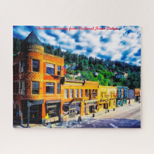 Deadwood South Dakota. Weihnachtsgrüße