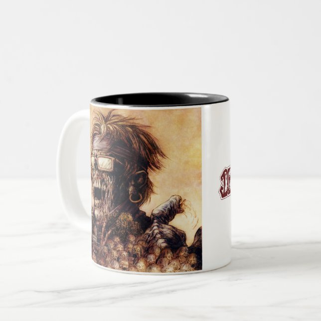 Deadworld Requiem Zombie Kaffee Tasse (Vorderseite Links)