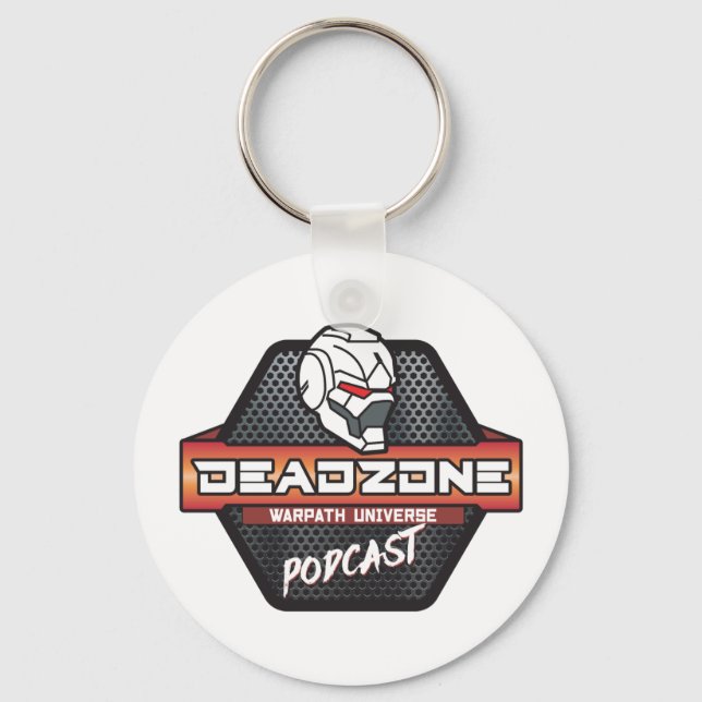 Deadzone des Podcast-Schlüsselanhängers Schlüsselanhänger (Vorderseite)