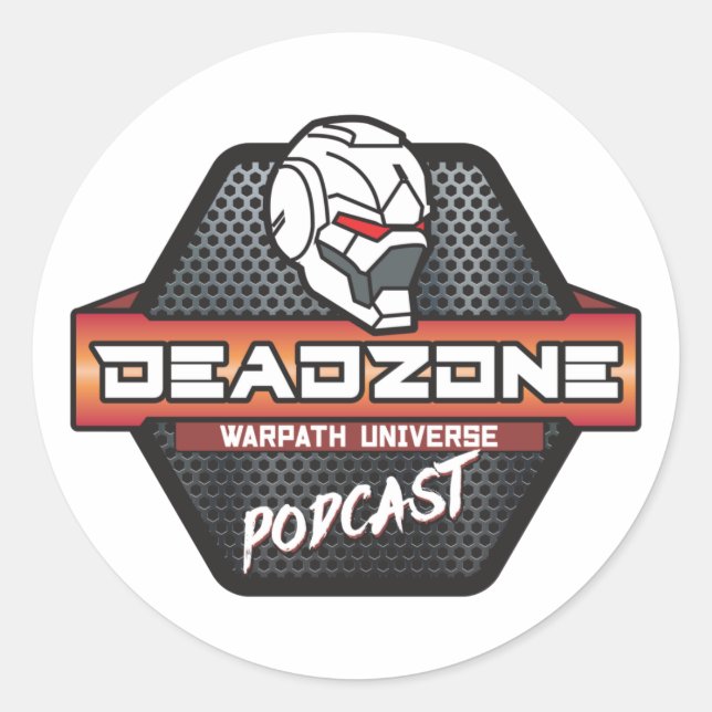 Deadzone le Sticker Podcast (Devant)