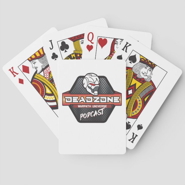 Deadzone Podcast Playing Cards Spielkarten (Rückseite)