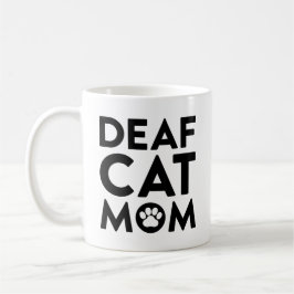 Deaf Cat Mama Kaffeetasse