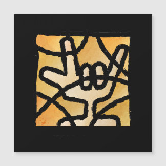 Deaf-Hand Magnetkarte