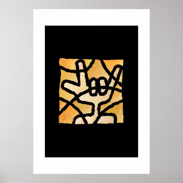 Deaf-Hand Poster (Vorne)