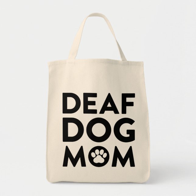 Deaf Hund Mama Tragetasche (Vorne)