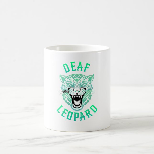 Deaf Leopard Kaffeetasse (Mittel)