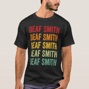 Deaf Smith Landkreis Texas Rainbow Text Design T-Shirt