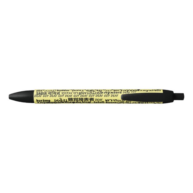 Deafenition Stift im Gelb (Rückseite)