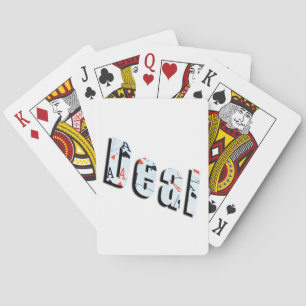Deal: Poker Bild Logo aus Assen gemacht, Spielkarten