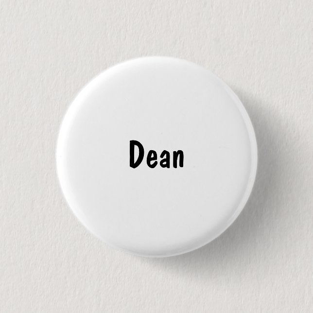 Dean Button (Vorderseite)