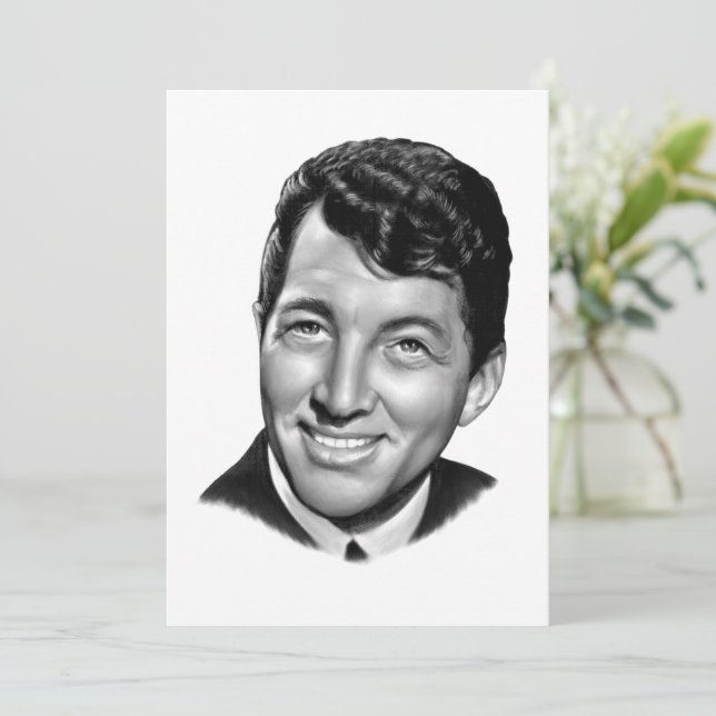 Dean Martin Feiertagskarte (Stehend Vorderseite)