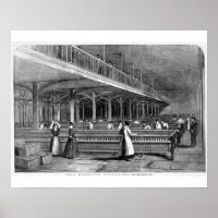 Dean Mills - The Doubling Room, 1851 (litho)
