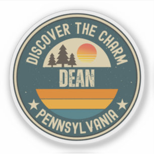 Dean, Pennsylvania Aufkleber