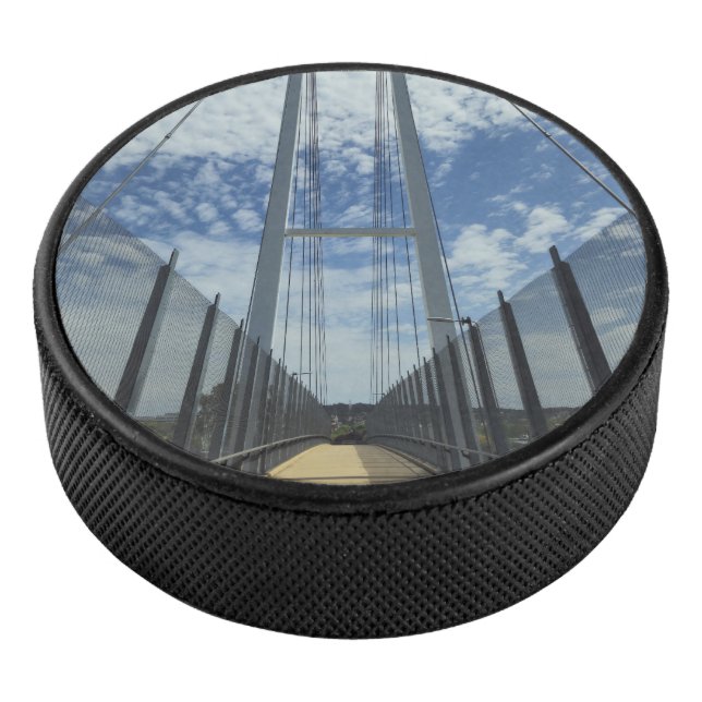Dean Street Pedestrian Bridge Pathway to the Sky Eishockey Puck (3/4)