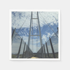 Dean Street Pedestrian Bridge Pathway to the Sky Serviette