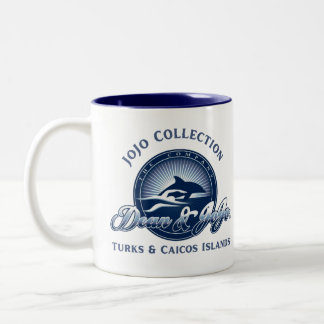 Dean und JoJo Logo-Tasse Zweifarbige Tasse