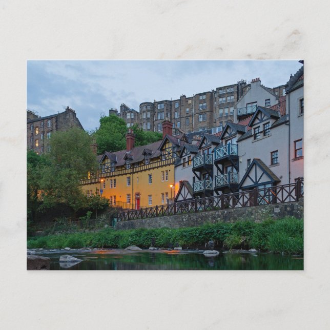 Dean Village Scotland Postkarte (Vorderseite)