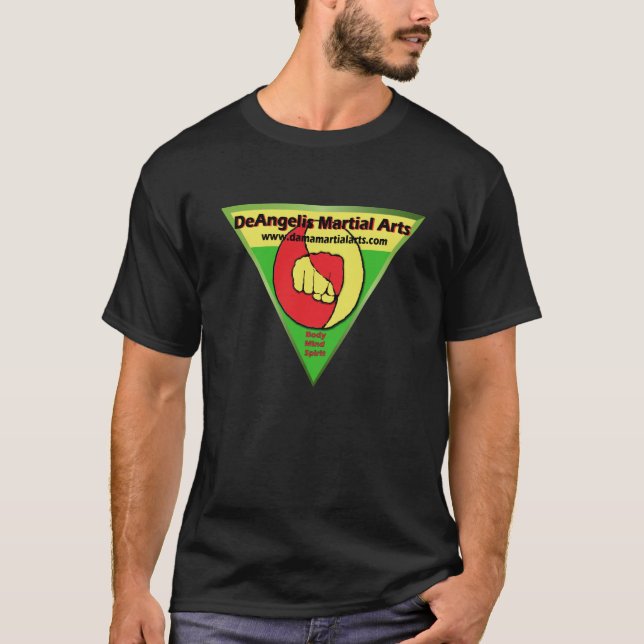 DeAngelis Kampfkunst-T-Shirt neue Art T-Shirt (Vorderseite)