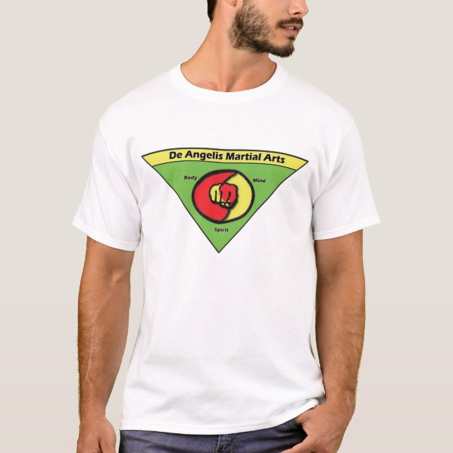 DeAngelis Kampfkunst-T-Shirt T-Shirt (Vorderseite)