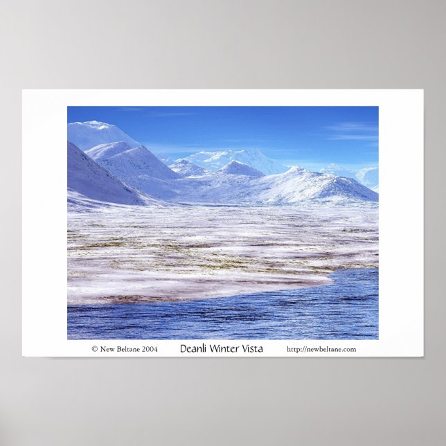 Deanli Winter Vista Poster (Vorne)