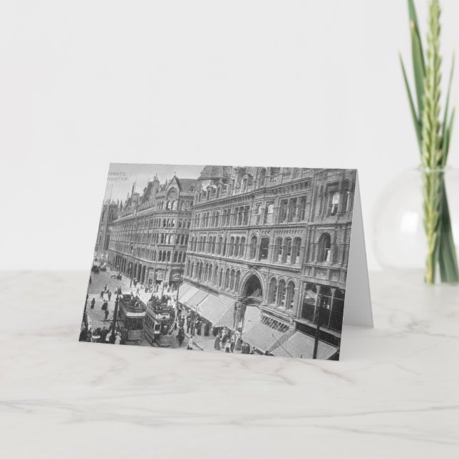 Deansgate, Manchester, c.1910 Karte (Vorderseite)