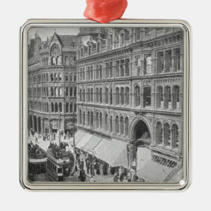 Deansgate, Manchester, c.1910 Silbernes Ornament