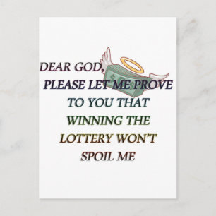 DEAR GOTT POSTKARTE