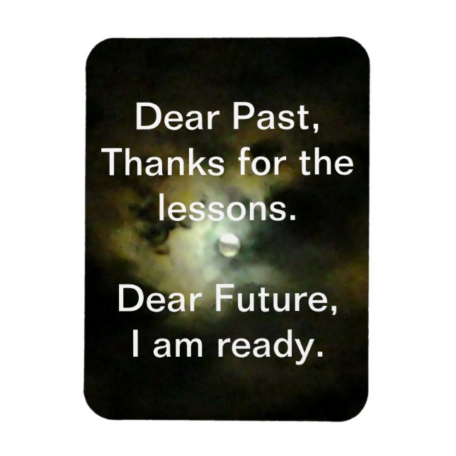 Dear Past, Dear Future Magnet (Vertikal)