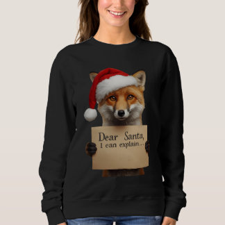 . Dear Santa Dog T-Shirt Sweatshirt
