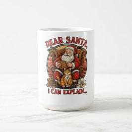 Dear Santa I Can Explain Mug Kaffeetasse