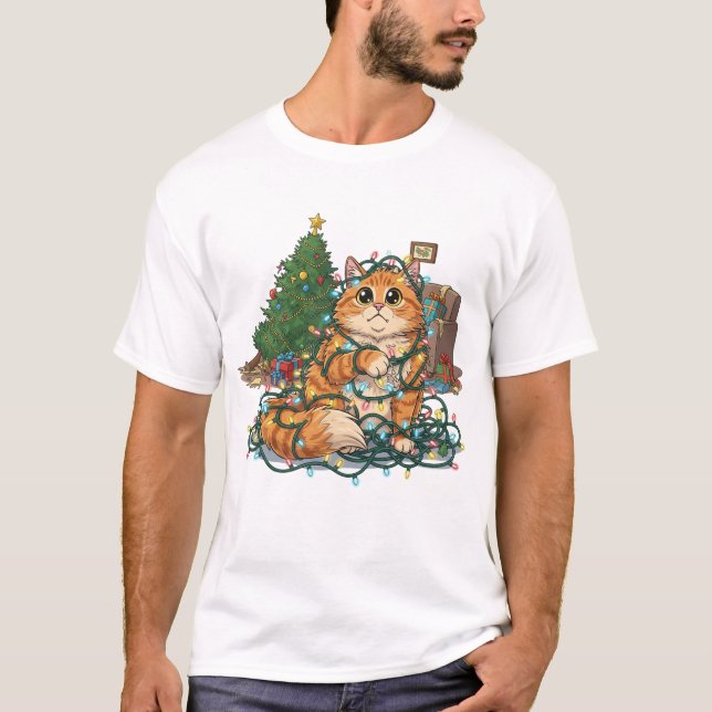Dear Santa… I Can Explain! T-Shirt (Vorderseite)