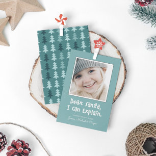 DEAR SANTA ICH KANN ERKLÄREN, DASS SIE IHR Foto hi