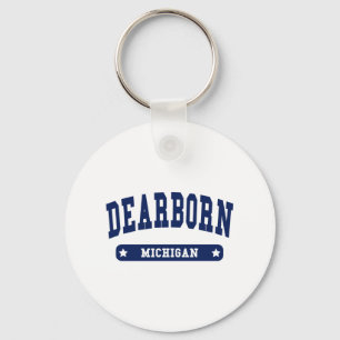 Dearborn Höhen Michigan Uni Style T-Shirts Schlüsselanhänger