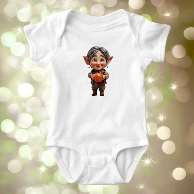 Dearie Christmas Elf Baby Bodysuit Baby Strampler (Von Creator hochgeladen)