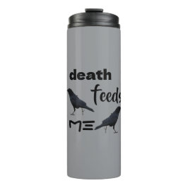 Death Crow  Thermosbecher
