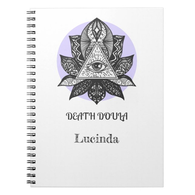 Death Doula Tasse Notizblock (Vorderseite)