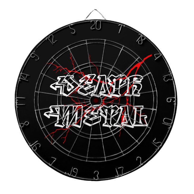 Death Metal Label Dartscheibe (vorne)